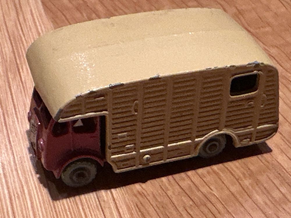 Camion Horse Box Matchbox Lesney Marshall MK7 N°35 – Modèle Miniature D'occasion, Collection Voiture