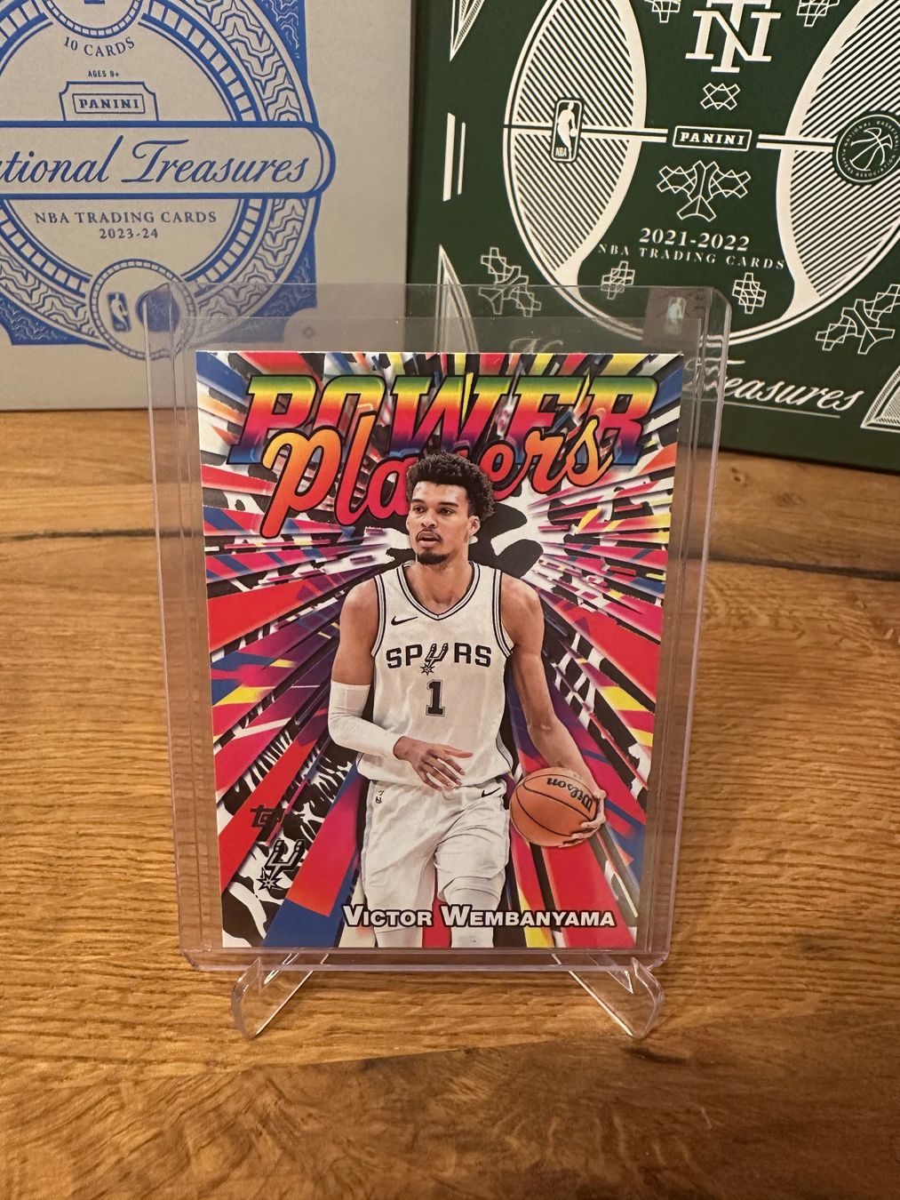 Nba Carte collezionabili: Victor Wembanyama topps power player – Usato da Vullierens venduto da Gaara04