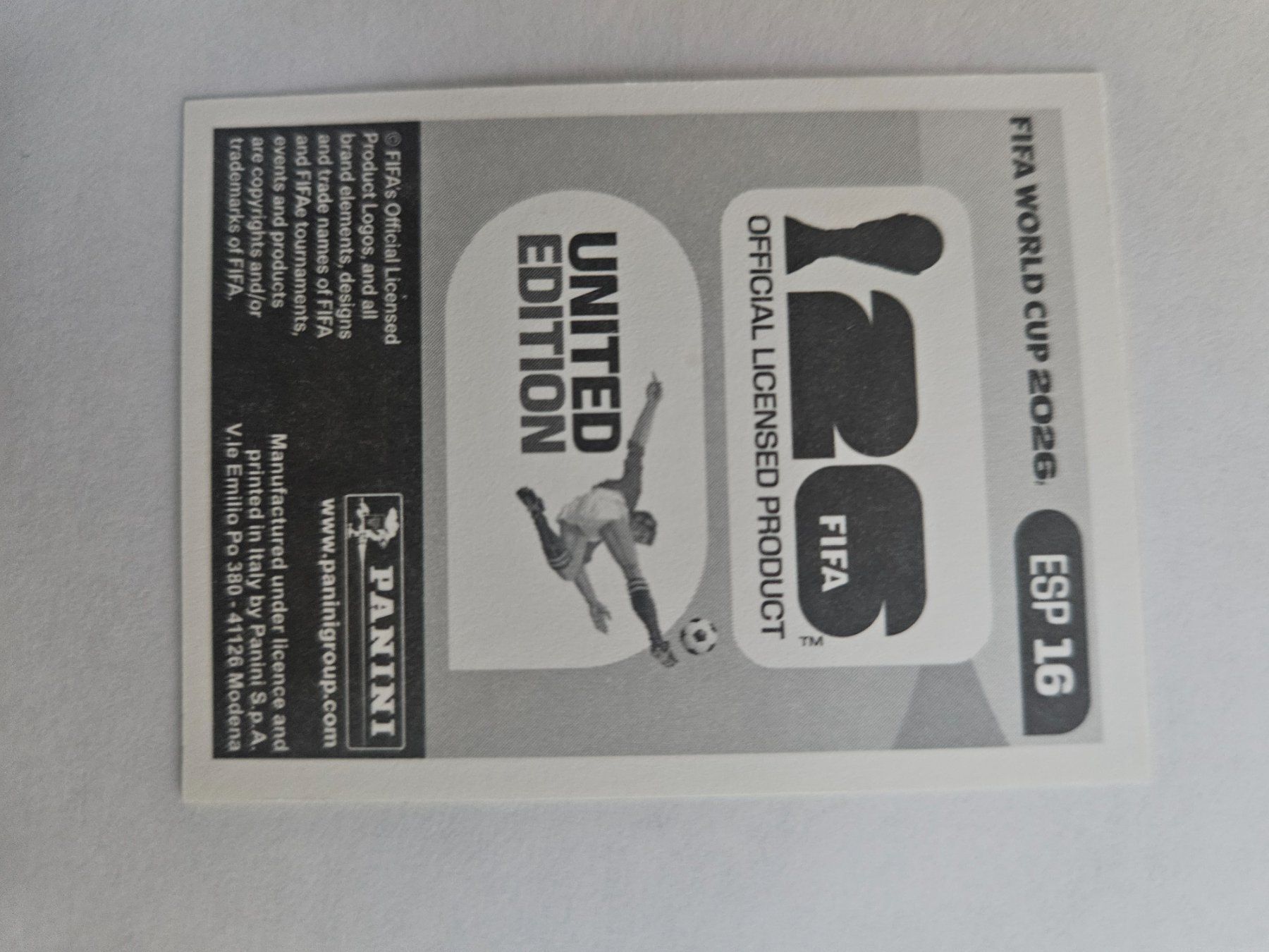 Panini Cartes à collectionner: ESP 16 – D'occasion à Würenlingen par Dinli 1