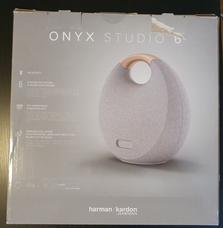 Bluetooth Musikbox auf Harman Soundanlage Kaufen Ricardo Studio Onyx 6 | kardon