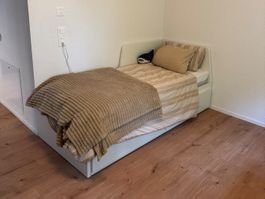FLEKKE day-bed (bett) frame in white