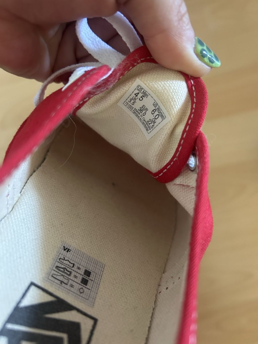 Vans Scarpe da uomo: Vans Turnschuhe rot Grösse 36 – Usato da Ostermundigen venduto da HarleyQ3 4