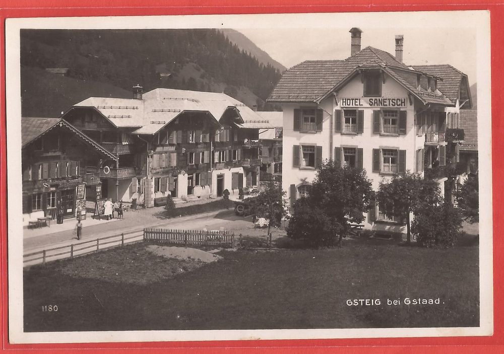 Gsteig Bei Gstaad Hotel Sanetsch 1929 Kaufen Auf Ricardo