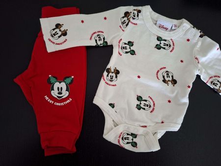 Disney Baby Set, Grösse 56, Weihnachten, Top Zustand