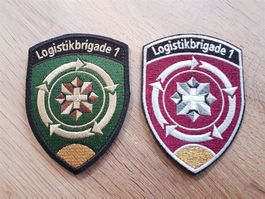 Badge Logistikbrigade 1 *gold Set*
