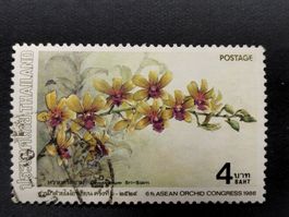 Thailand - 1 x Orchideen 1986