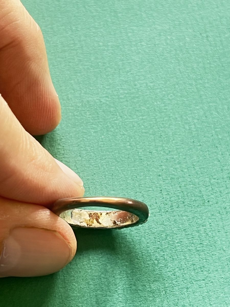 Anelli: Metal und Weiss Ring  – Usato da Laufen venduto da Trendmarket 4