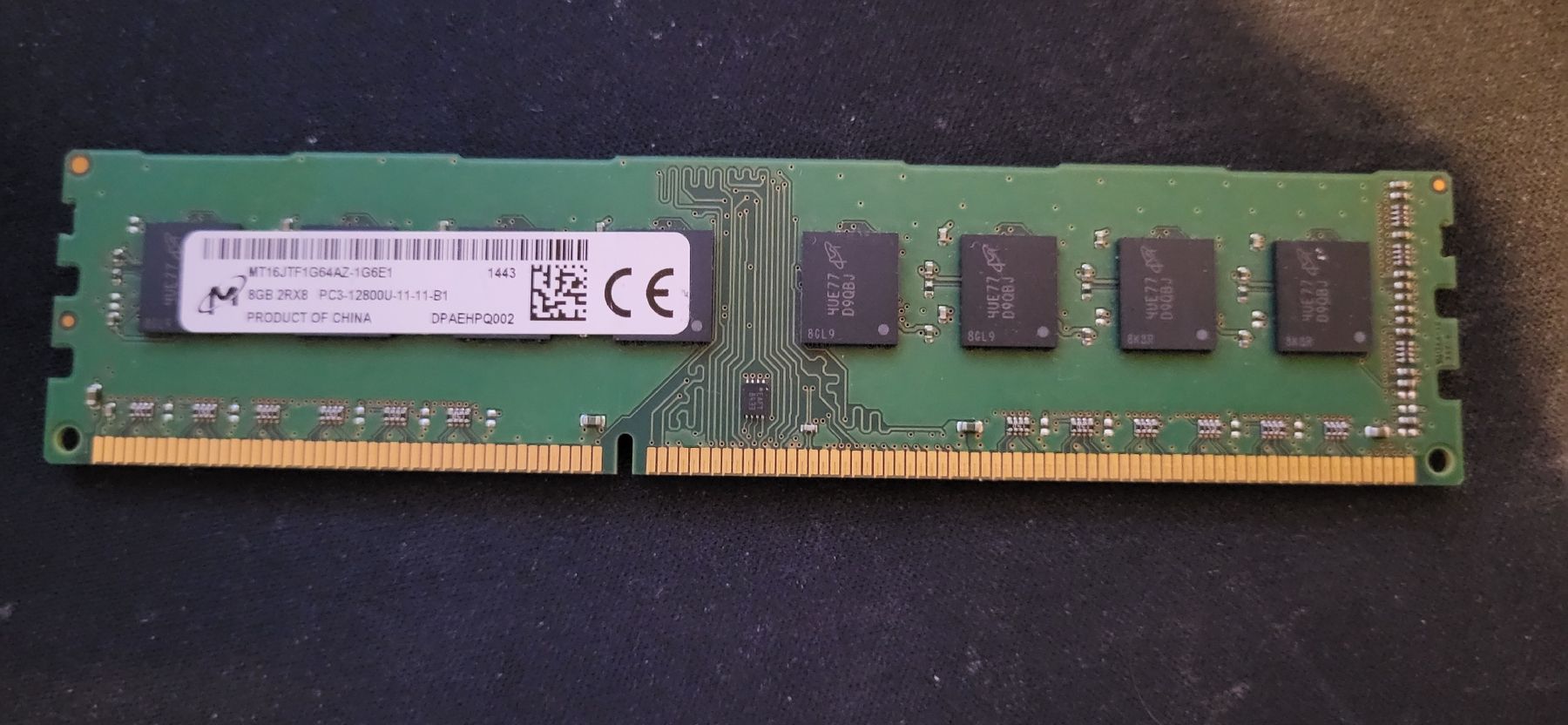 Memory / RAM: 8gb ddr3  – Gebraucht aus Waldstatt von Durstigog