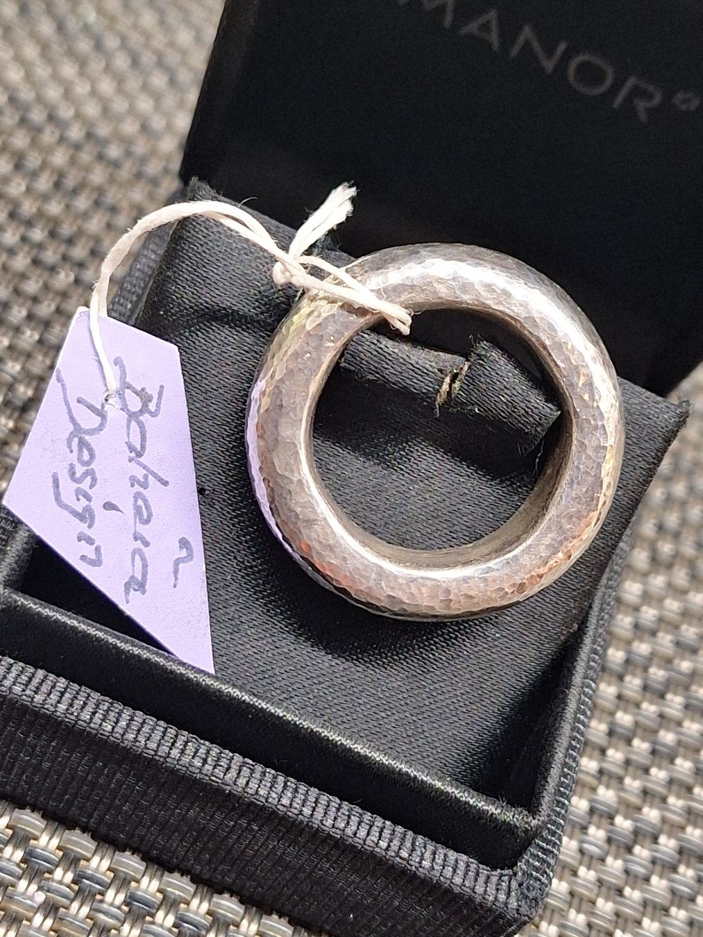 Anelli: Silberring Hand-Made von Carma Baheia – Nuovo e nell'imballaggio originale da Rheinfelden venduto da Cleopatra2000 2