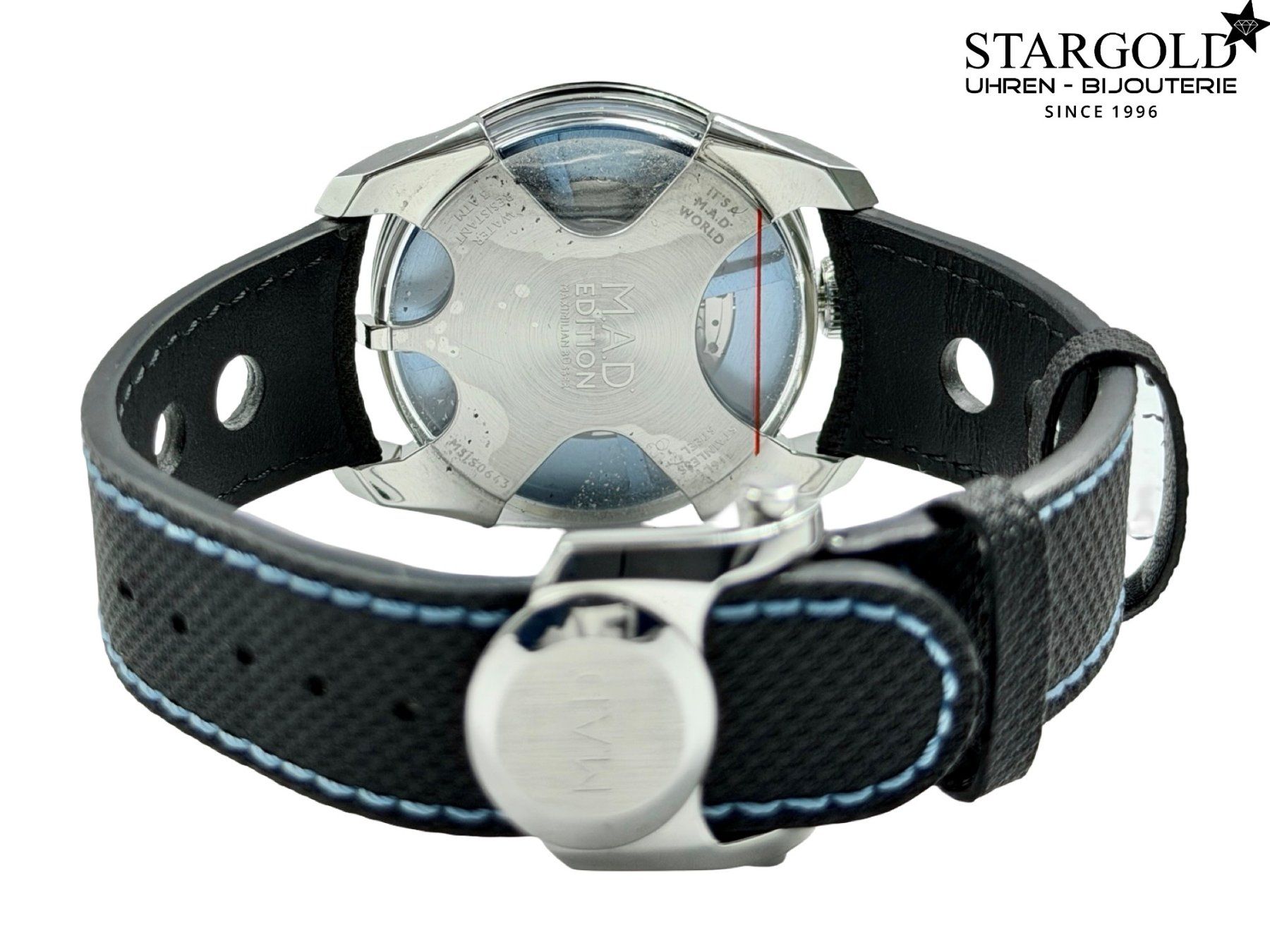 Orologi: M.A.D. Editions - Sky Blue  - M.A.D.1S – Usato da Zürich venduto da Stargold-Uhren 6
