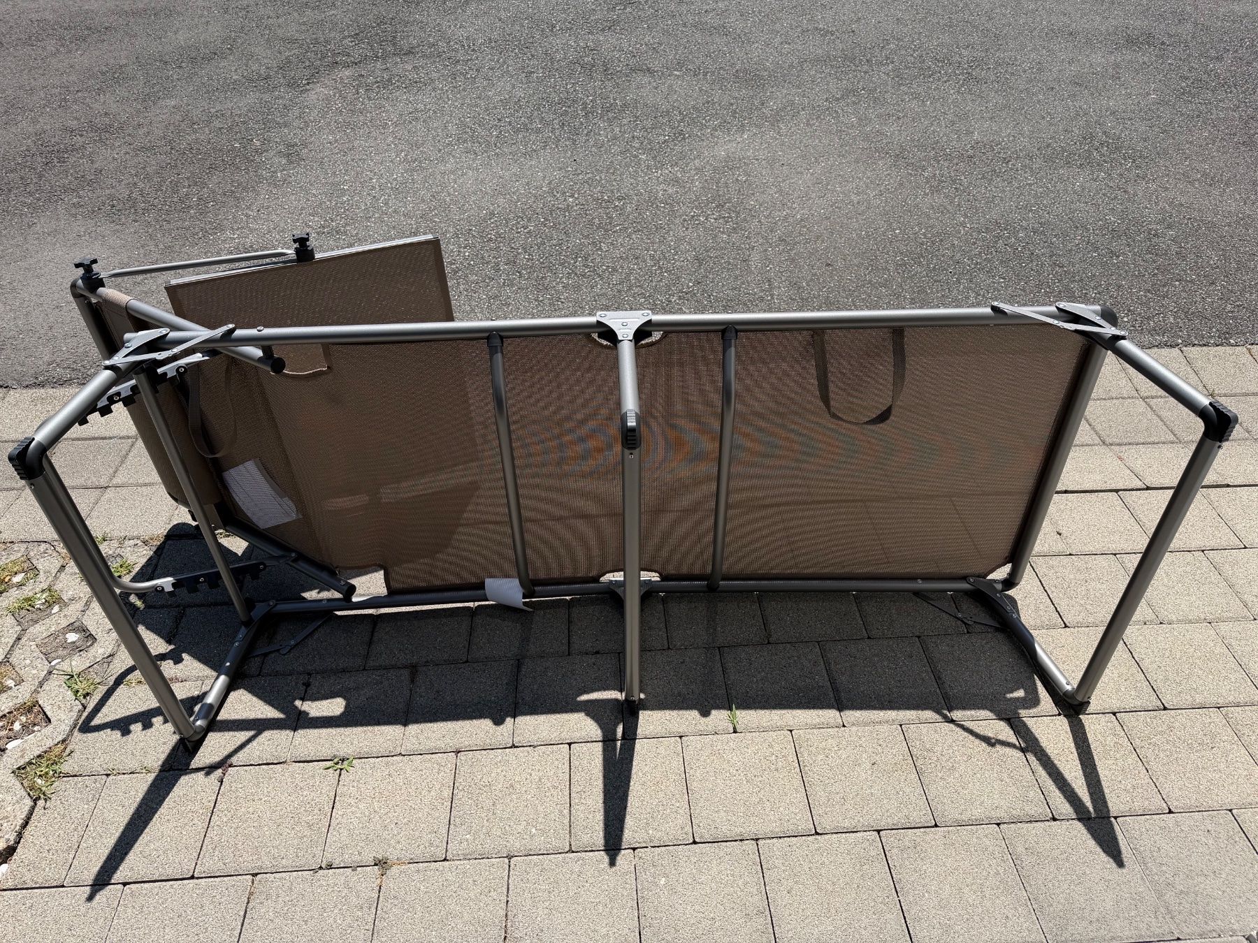 Sedie a sdraio: Chaise longue LAVARNO, en aluminium – Nuovo e nell'imballaggio originale da St-Gingolph venduto da GoldenKeys 3
