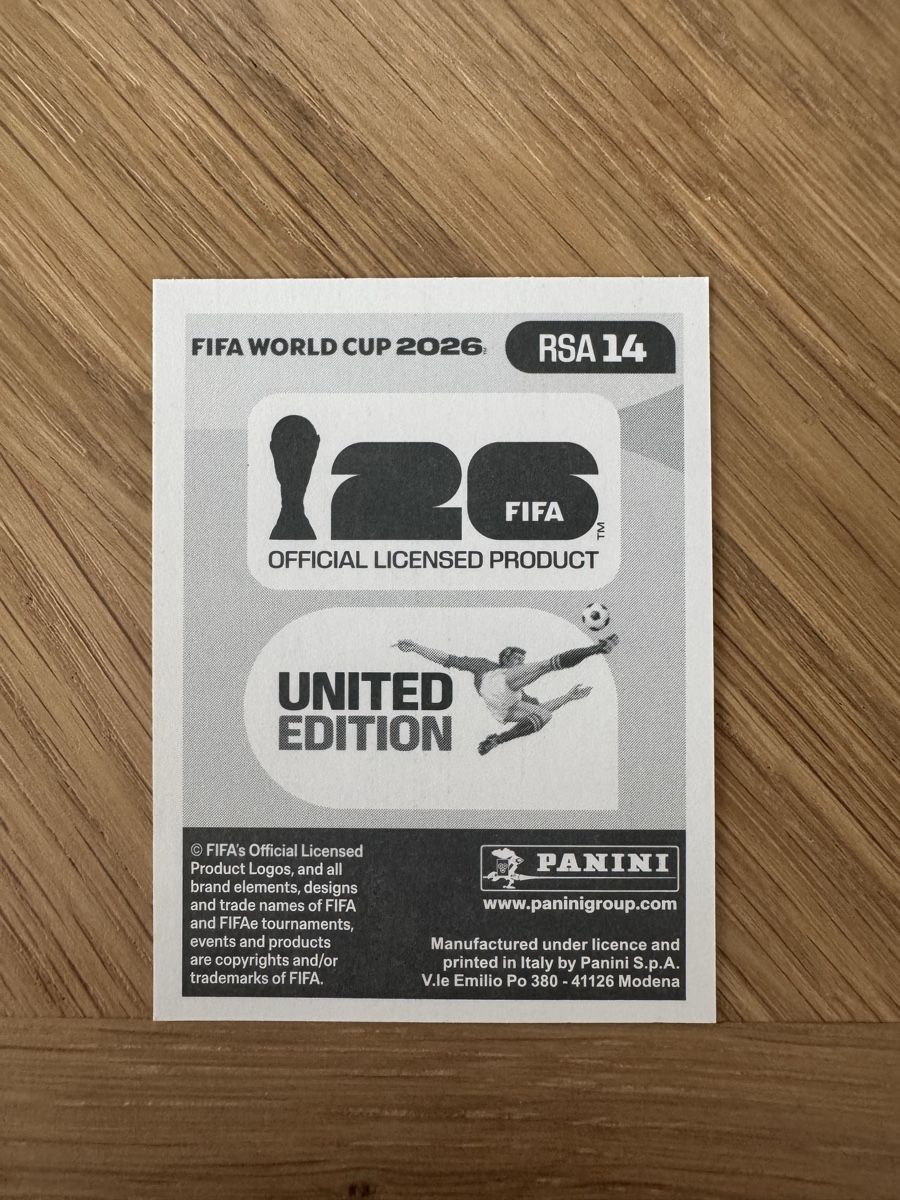 Panini Carte collezionabili: Panini 2026 RSA 14 – Nuovo (secondo la descrizione) da Grand-Lancy venduto da cyr_n5ky 1