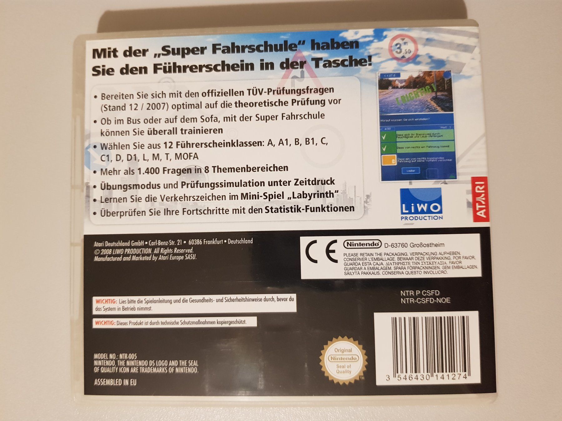 Nintendo Spiele: Super Fahrschule /DS – Gebraucht aus Münchenstein von 2DGames 1