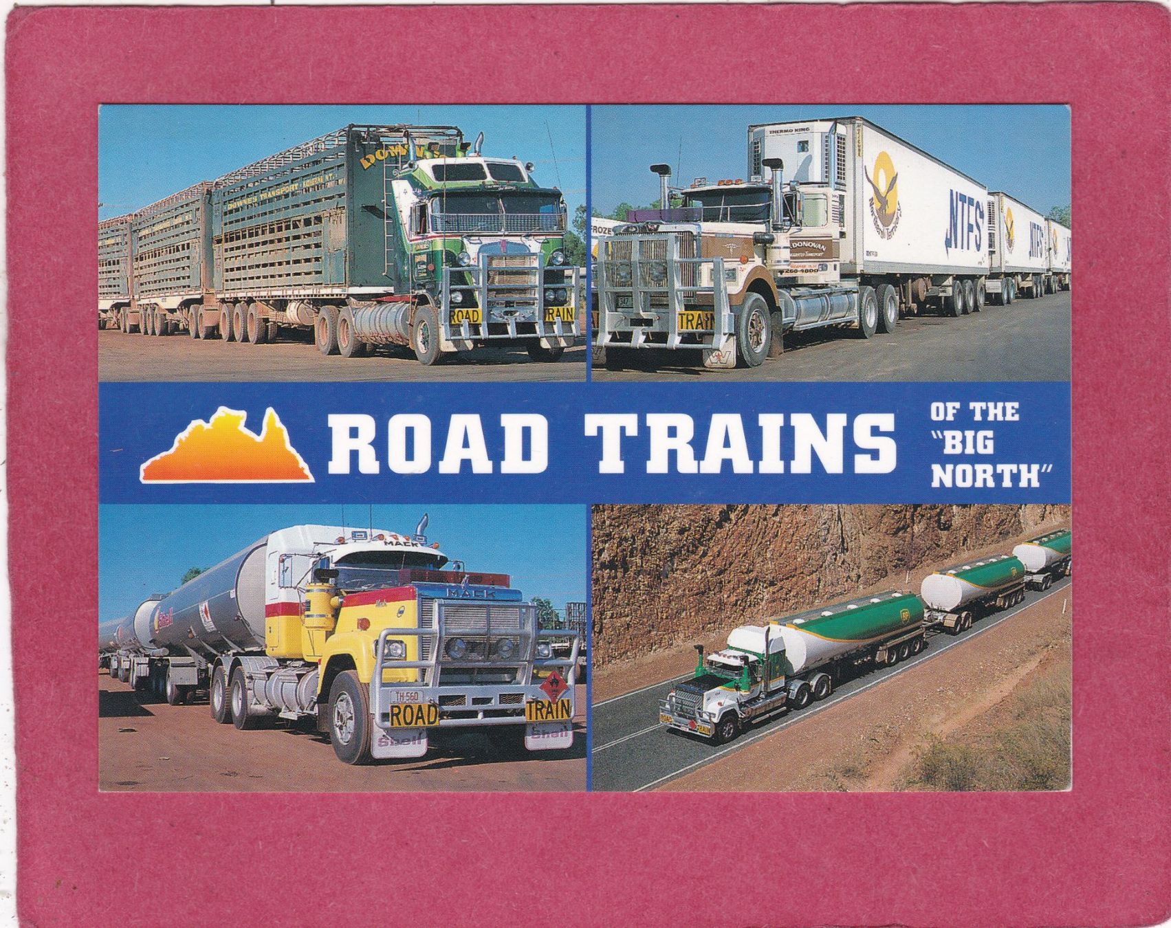 Cartoline postali: Australien Road Trains 1996 – Usato da Herisau venduto da Lisegrat2008