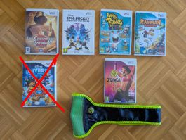Jeu wii (la pièce) ou jeu zumba + accessoire