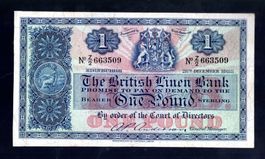 Scotland 1 pound 1955 selten