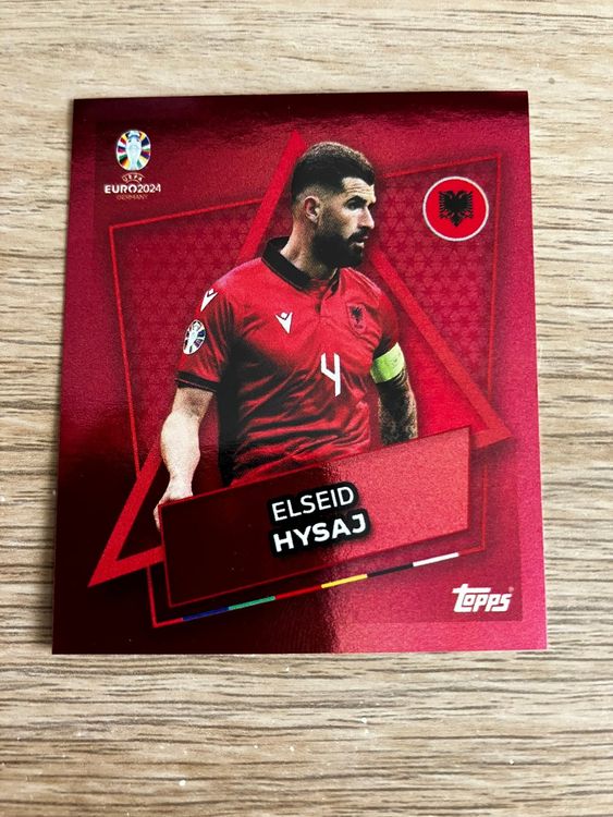 Topps EM 2024 Sticker - Elseid Hysaj SP (Neu (gemäss Beschreibung)) in ...