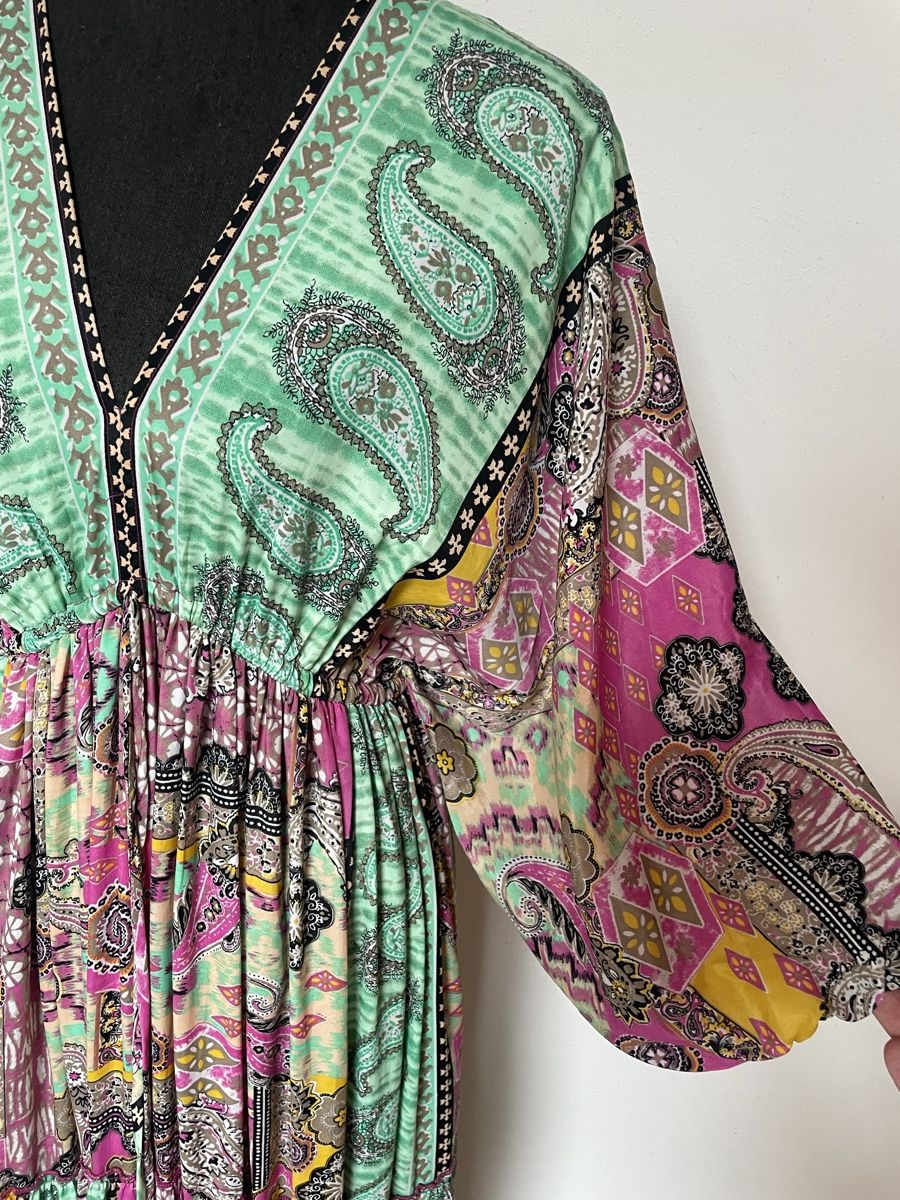 Vestiti: Boho Maxikleid aus Seide – Nuovo (secondo la descrizione) da Sigriswil venduto da ck56 5