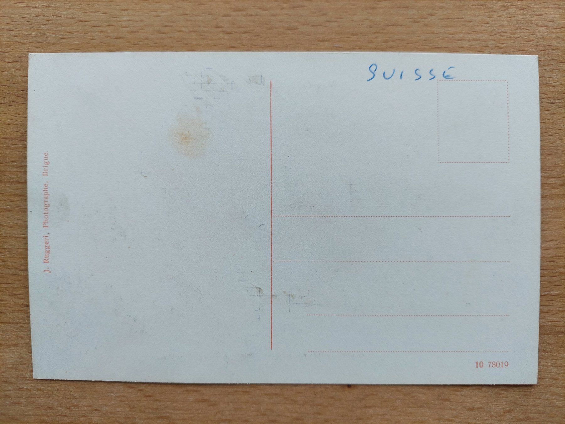 Cartoline postali: AK Brig mit Café Restaurant Continental – Usato da Obfelden venduto da Foto_Bild_Kunst_Buch 1