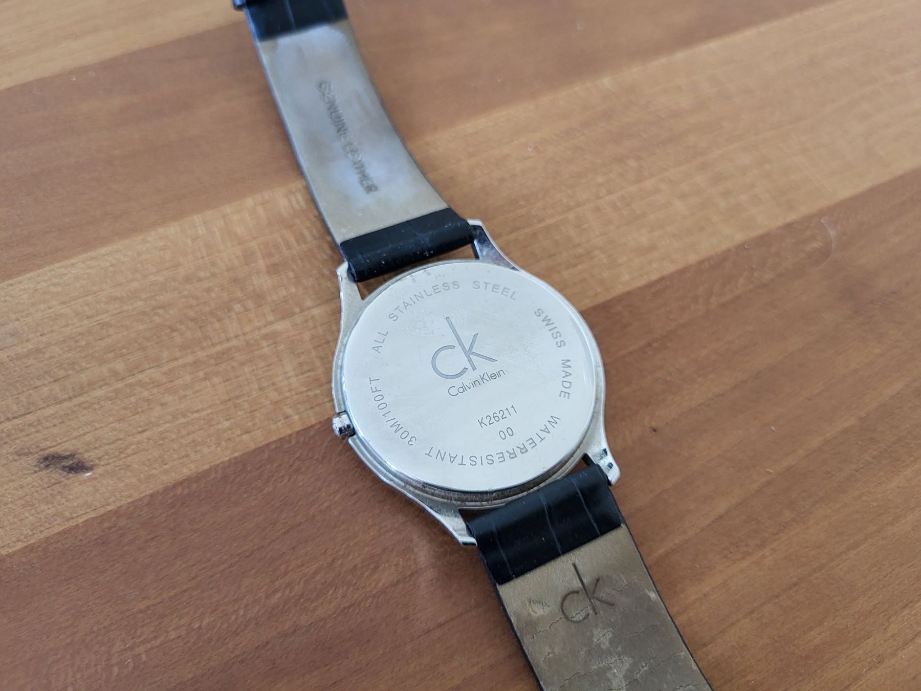 Calvin Klein Orologi: CK Calvin Klein Uhr, elegantes Design – Usato da Langenthal venduto da baesa 1