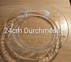 Glasplatte Glasi Hergiswil mit 24cm Durchmesser