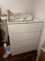 Ikea malm Kommode mit Wickelaufsatz wickeltisch