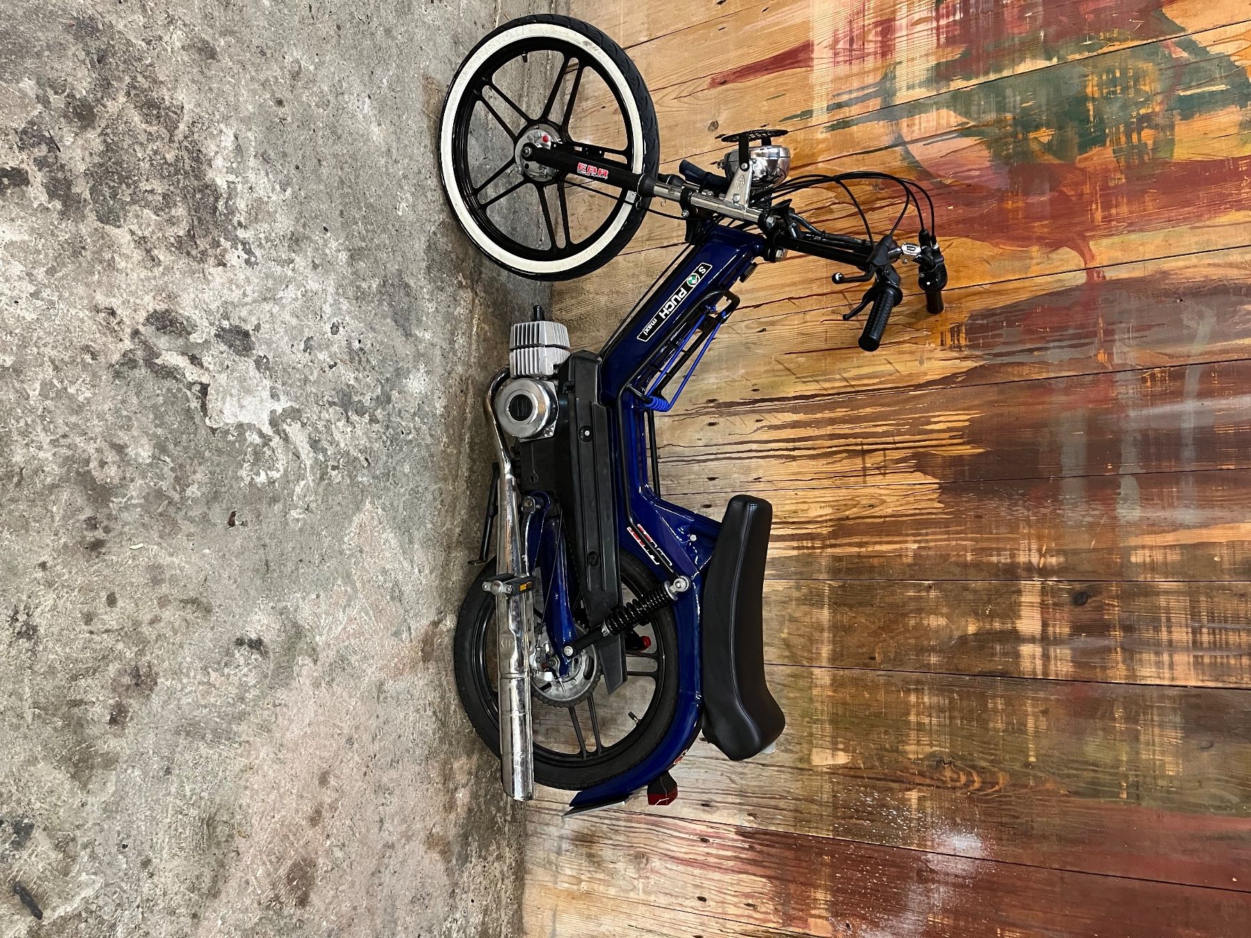 Puch Ciclomotori: Puch Maxi s Nacht Blau – Usato da Oberhof venduto da farmer34 4