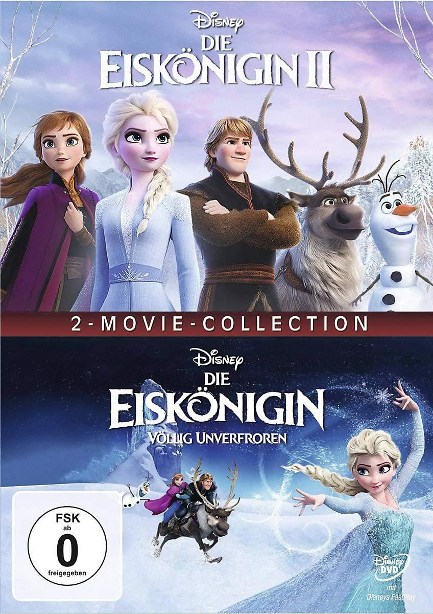 Alle DVDs: Die Eiskönigin - Völlig unverfroren / Die Eiskönigin 2 – Neu und originalverpackt aus Eschen von 33shaggy33