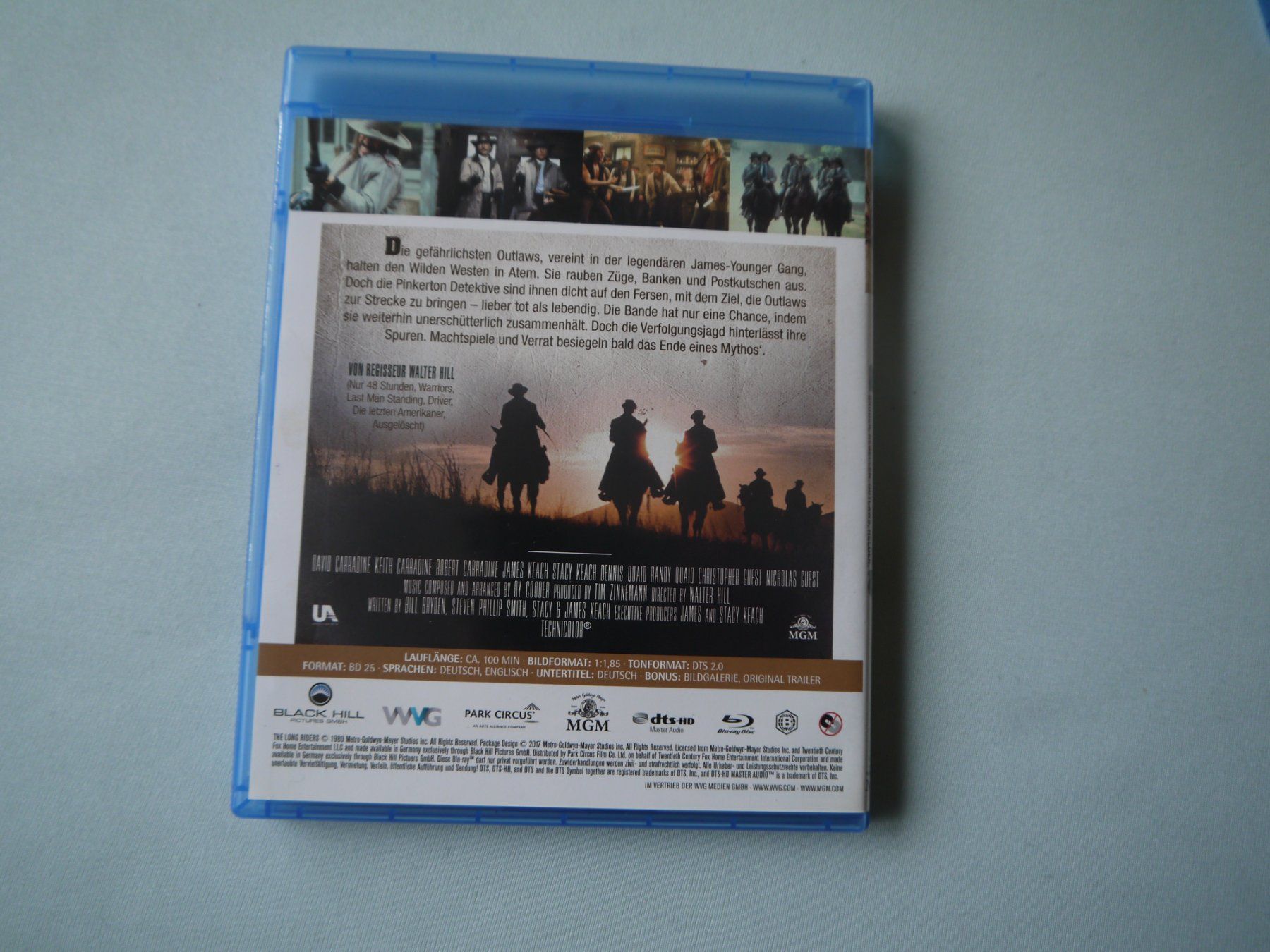 Tutti i DVDs: LONG RIDERS - uncut – Usato da Hagendorn venduto da Blaf 1