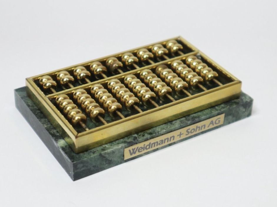 Spiele: kleines Chinese Abacus Metall – Neu (gemäss Beschreibung) aus Eschenbach SG von Astalavista 2