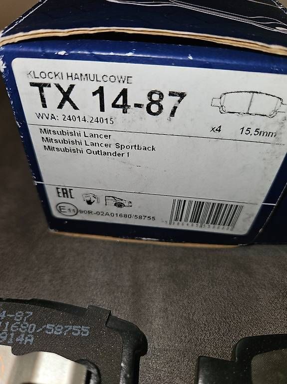 Tutti pezzi di ricambio auto: NEUE Bremsbelege Mitsubishi Lancer... – Usato da Roggliswil venduto da Amita59