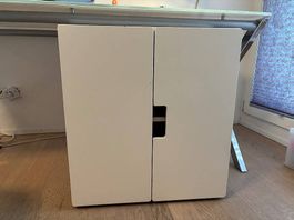 IKEA STUVA Pultschrank weiss, 60×50×65 cm