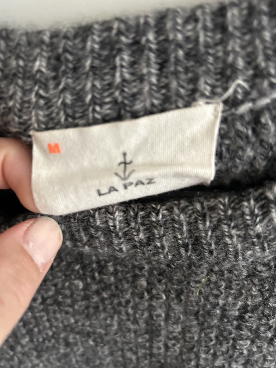 Maglioni & Felpe: Warmer La Paz Strickpullover, Grau M - Herbst Must-have! – Usato da Zürich venduto da rodney02 1