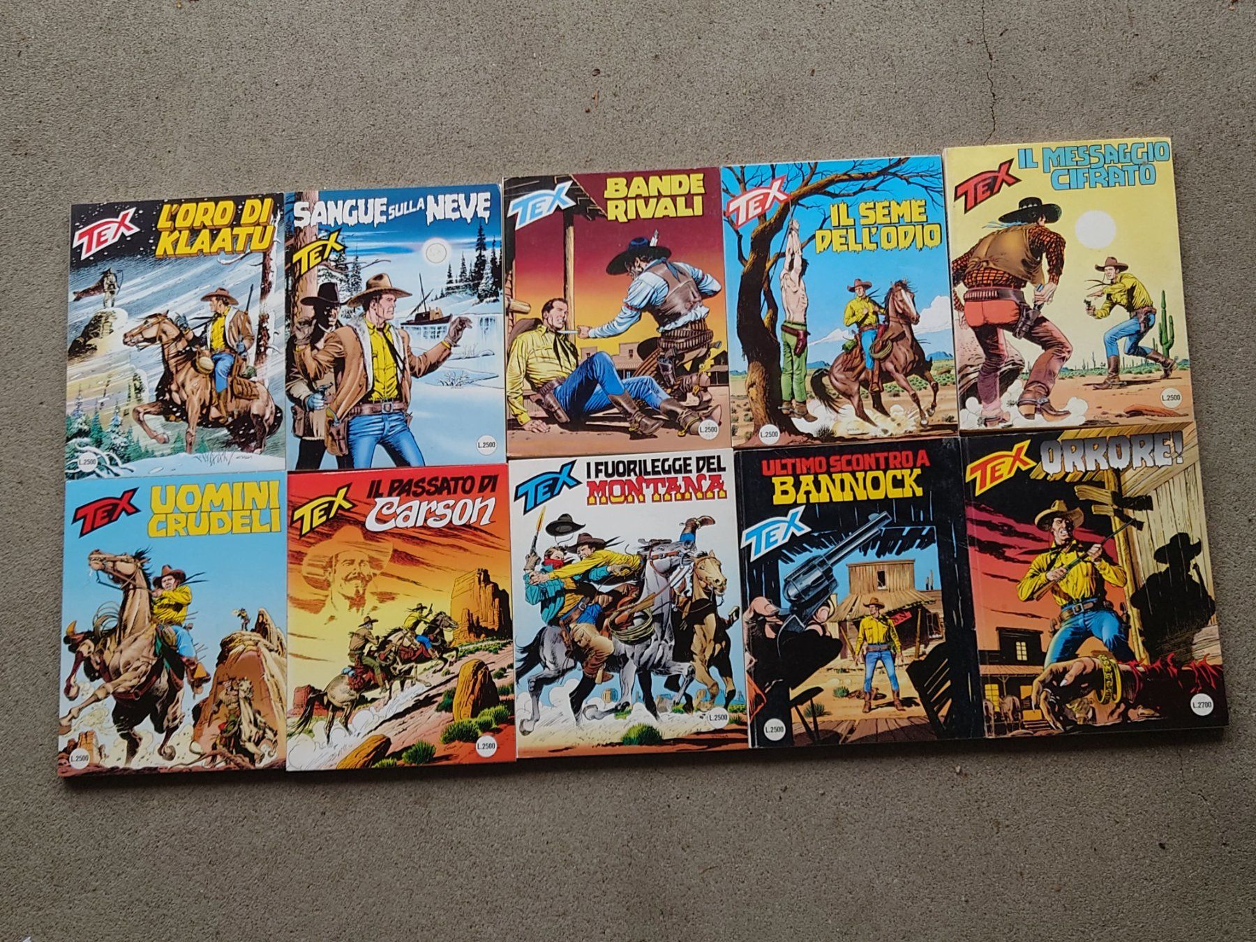 Fumetti: TEX - Vendo albi 401-410 – Usato da Vezia venduto da rembrandt-409