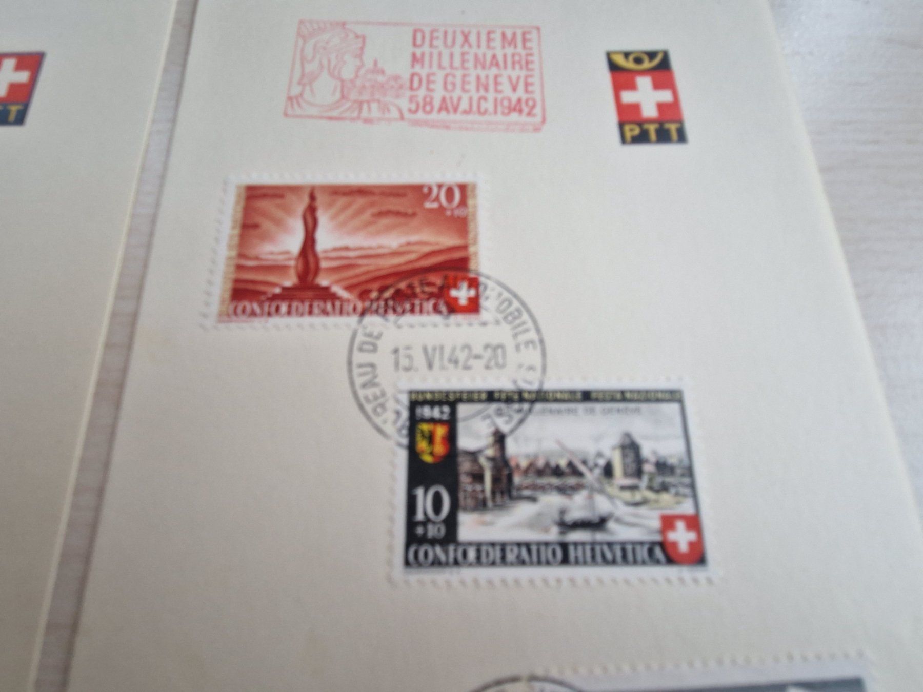 Tutti i francobolli: PP 15.6.42, ET – Usato da Burgdorf venduto da Glossy01 4