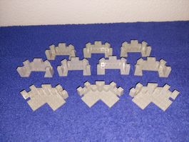 Lego graue Burg Vorsprünge