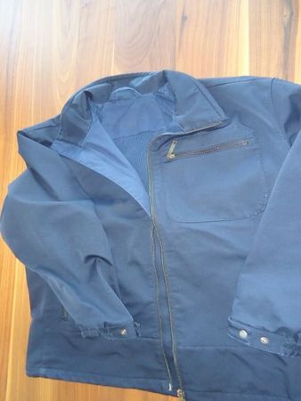 Herren Übergangsjacke Gr. XL Blau atmungsaktiv
