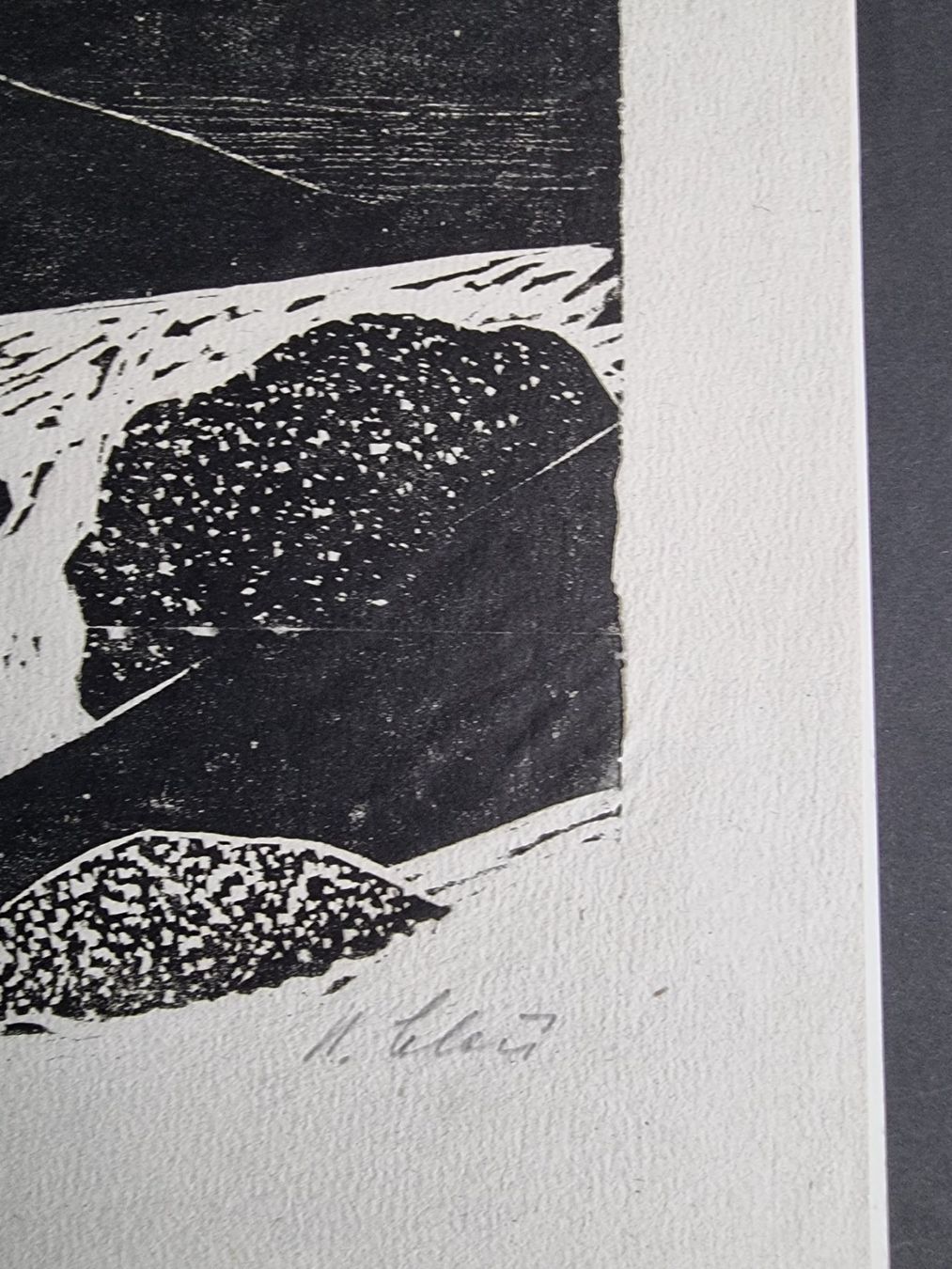 Xilografie: UGO CLEIS HOLZSCHNITT SIGNIERT – Usato da Gersau venduto da grafik-kunst 2