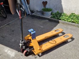 Palett Hubwagen  mit Waage defekt Dini Argeo