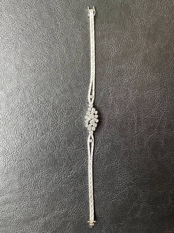 Bracciali & Braccialetti: Splendide bracelet or gris et diamants – Usato da Territet venduto da sstorz