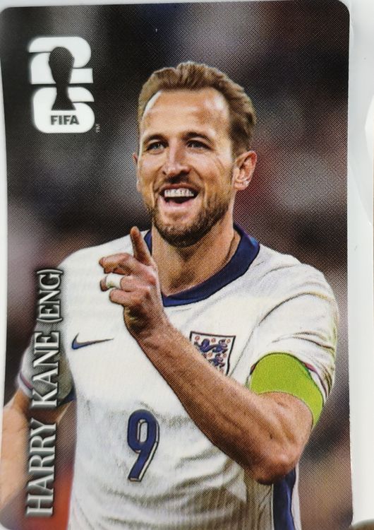 Harry Kane (ENG) Coca Cola Sticker WM 2026 (Neu (gemäss Beschreibung ...