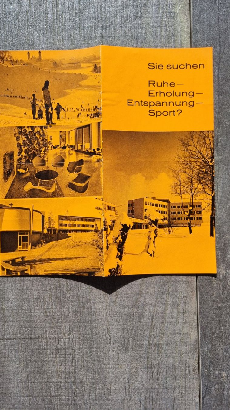 Documenti: Prospekt Einsiedeln, 60er-Jahre – Usato da Bözberg venduto da heinz-d