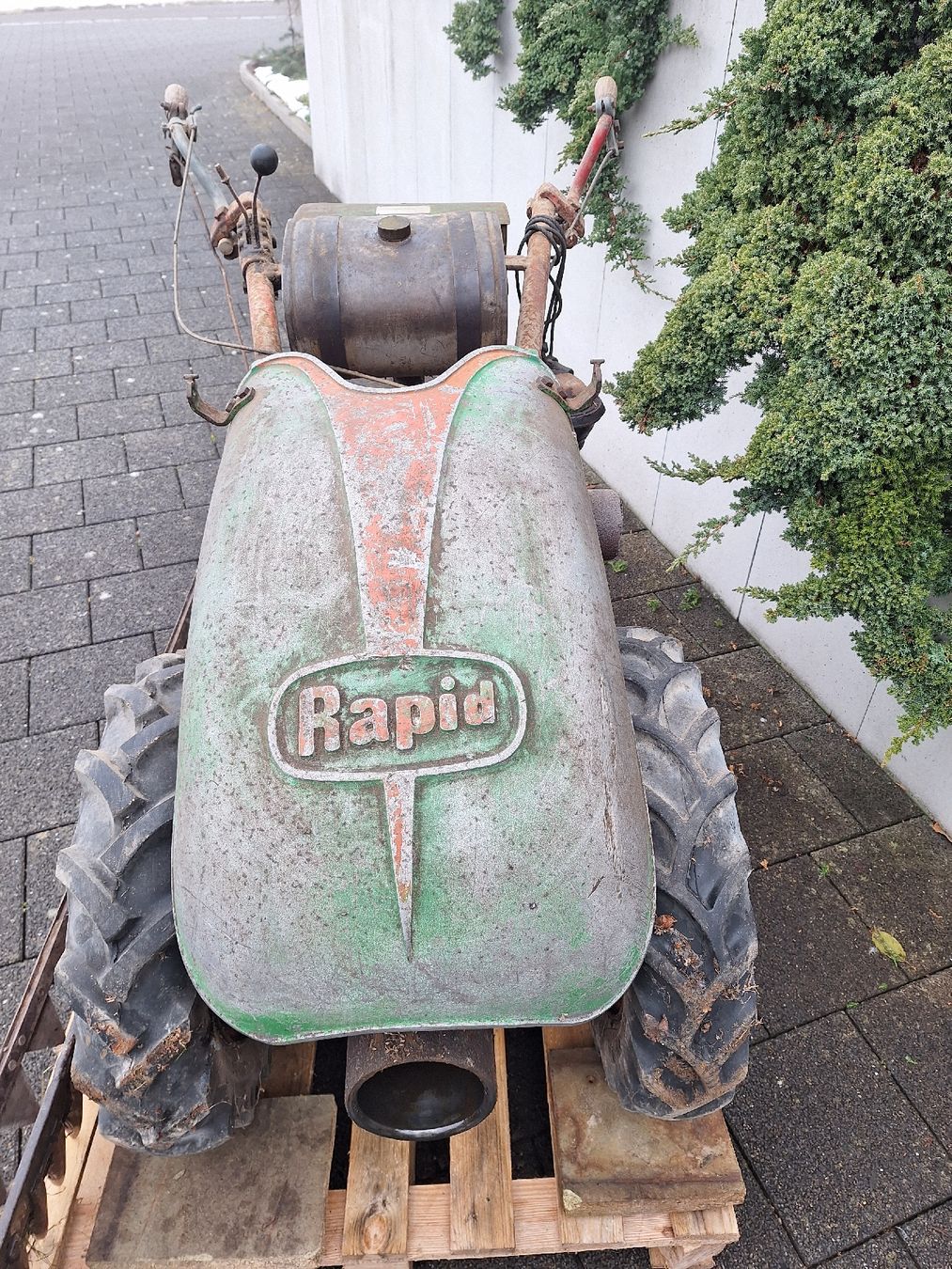 Rapid Trattori: Rapid Motormäher Einachser Traktor – Difettoso da Auw venduto da Zuendapp1952 1
