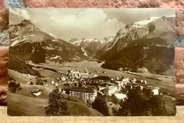 1924 - ENGELBERG Generalansicht mit Hahnen & Spannörter