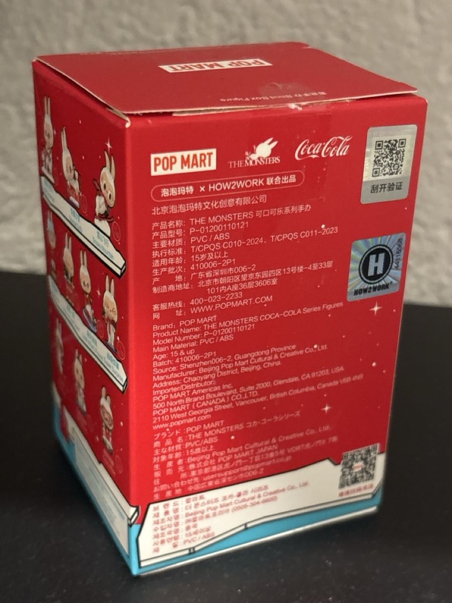 Pop Mart Statuette: Original The Monsters Blind Box Coca-Cola La Bubu – Nuovo e nell'imballaggio originale da Koppigen venduto da tama68 1