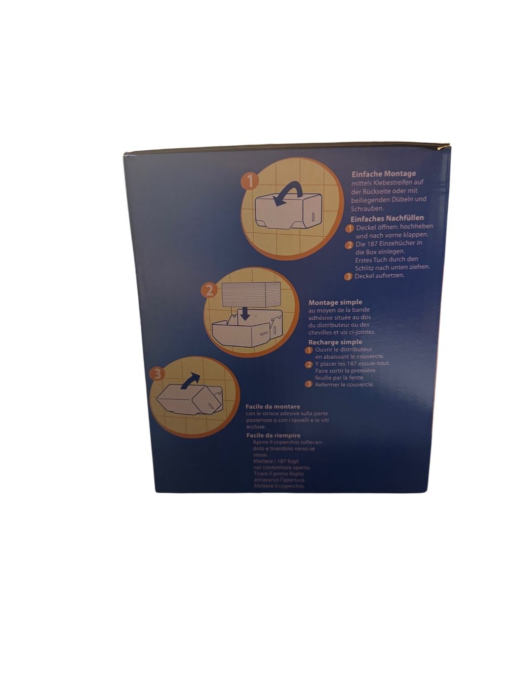 Elettrodomestici da cucina: Haushaltpapier Spender – Nuovo e nell'imballaggio originale da Bülach venduto da StoreInShop.com 5