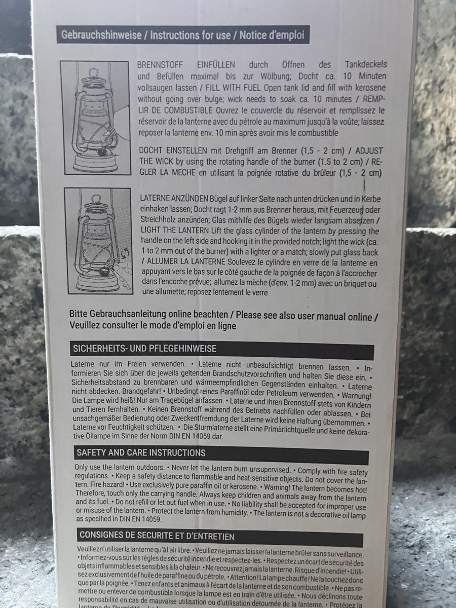 Lampen: Lampe à huile Feuer Hand – Neu (gemäss Beschreibung) aus Genève von anthony___ch 7