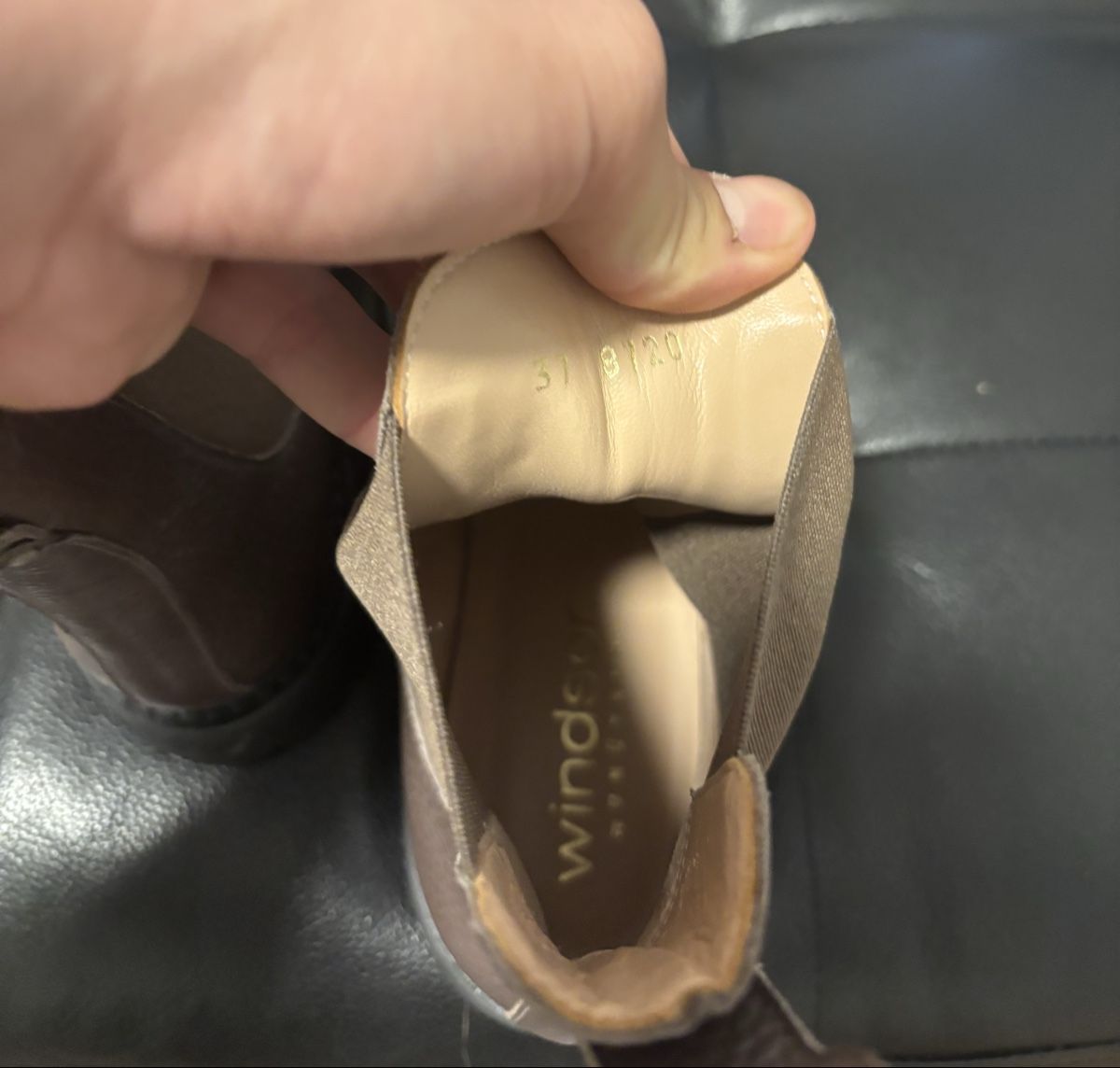 Windsor Damenschuhe: Windsor Beige Boots – Gebraucht aus Chur von Cuteclothes7k 2