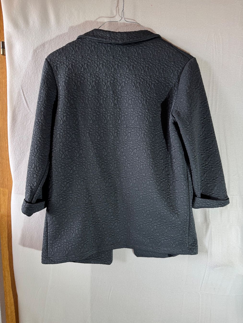 Jacken: Grauer gemusterter Blazer von Today Gr. S – Gebraucht aus Grosswangen von second_hand_dress 6
