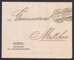 AARAU 1905, BoM, Amtliche Drucksache, Rasierklingenstempel